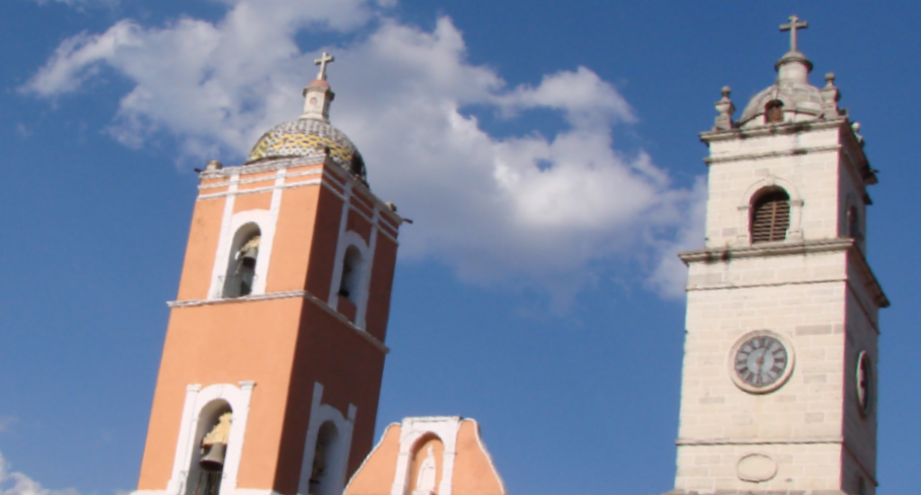 Torres de la iglesia de real del monte